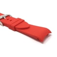 thumbnail image 2 of 20mm Curved End Silicone Watch Bands - Soft Rubber Replacement Watch Straps - Waterproof - Stainless Steel Buckle - Many Colors, 2 of 8