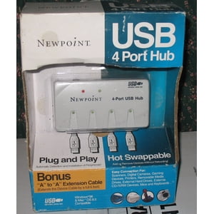 Newpoint USB 4-port Hub