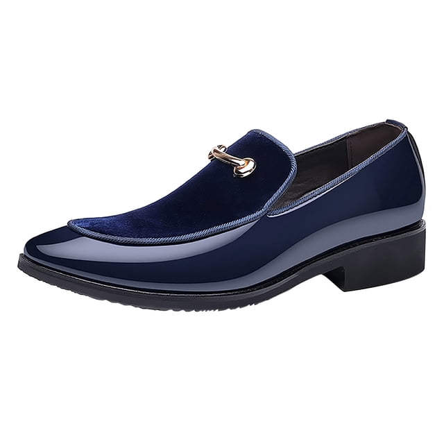 RKSTN Chaussures Habillées pour Hommes Mode Décontractée à Bout Pointu Chaussures en Cuir Confortables Chaussures Décontractées Chaussures en Cuir pour Hommes