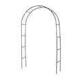 thumbnail image 2 of Metal Wedding Arch Stackable Flowers Shelf Balloon Arch Trellises Iron Frame DIY 240X140X37CM Black, 2 of 8