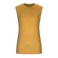thumbnail image 4 of Timegard Débardeurs Hommes Couleur Unie Col Rond Tee Basique Confortable Sans Manches Chemises Décontractées Athlétiques, 4 of 5