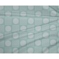 thumbnail image 4 of oneOone Polyester Lycra Fabric Stripe & Circle Patchwork Printed Fabric 1 Yard 56 Inch Wide, 4 of 4