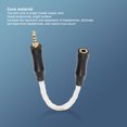 thumbnail image 2 of Câble Audio 3,5 mm vers 2,5 mm, Femelle vers Mâle Prêt à l'Emploi, Cordon Adaptateur pour Écouteurs Haute Résolution, Cuivre Simple pour Téléphones Mobiles pour Tablettes, 2 of 7