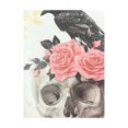 thumbnail image 4 of Wooden Hanging Skull, 4 of 5