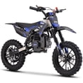thumbnail image 2 of MotoTec Thunder Moto Tout-Terrain à Essence pour Enfants 50cc 2 Temps Bleu, 2 of 4