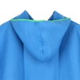 thumbnail image 3 of jinwen Poncho de Plage Unisexe avec Capuche Serviette de Bain, Bleu, 3 of 9