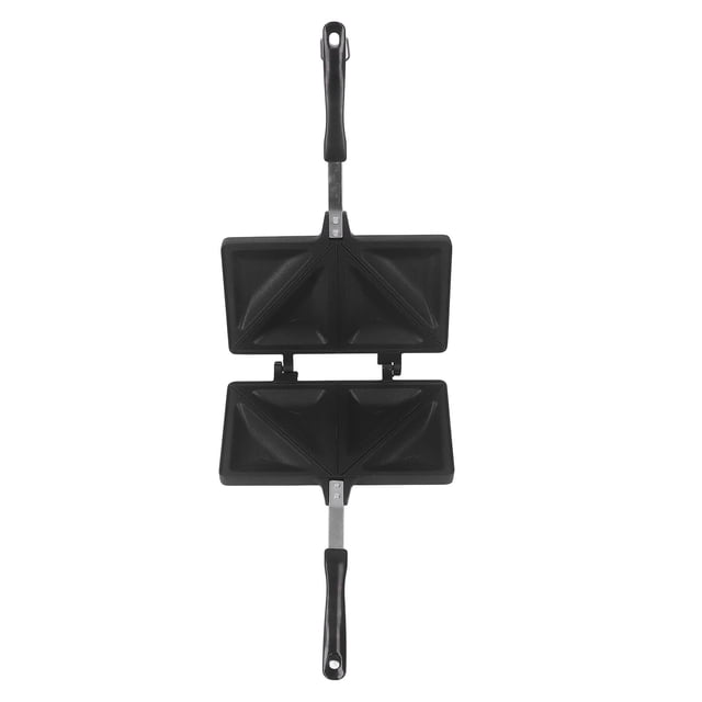 Hot Maker, Breakfast Maker with Double Sided Heating, Hot Dog Toaster, Grilled Cheese Maker, Nonstick Maker Flip Grill Pan, Egg Panini Press Pan