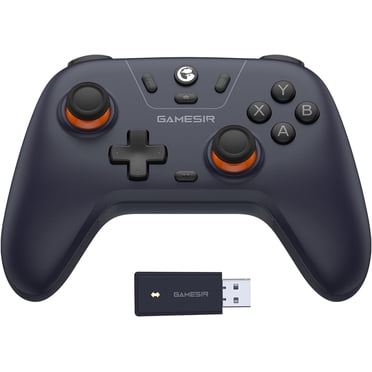GameSir Nova Lite Manette Sans Fil 2.4G Manette Bluetooth pour PC Windows iPhone Android Switch Steam Deck Effet Hall Gâchettes Turbo Rumble - Violet