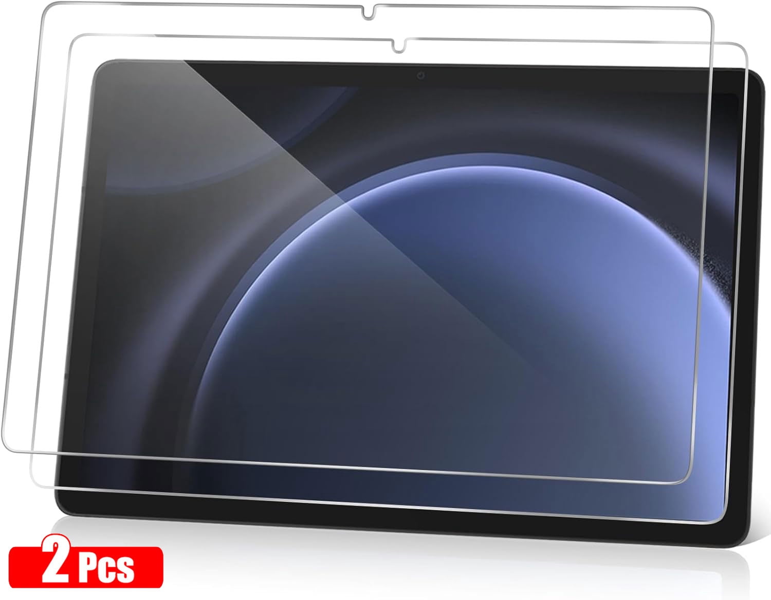 XCRS [2 Pack] Tempered Glass Ultra Thin Screen Protector for Samsung Galaxy Tab S8 / S9 / S9 FE / S10 FE