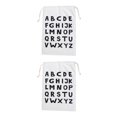 thumbnail image 2 of QualitChoice Portable Cotton Linen Drawstring Closure Bag Bedroom Large Capacity Pouch Sundries Luggage Cargo Laundry Organizer Type 1 2PCS, 2 of 6