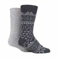 thumbnail image 1 of SockShop - 2 Pairs Mens & Ladies Thick Heavy Winter Warm Wool Hiking Boot Socks, 1 of 2