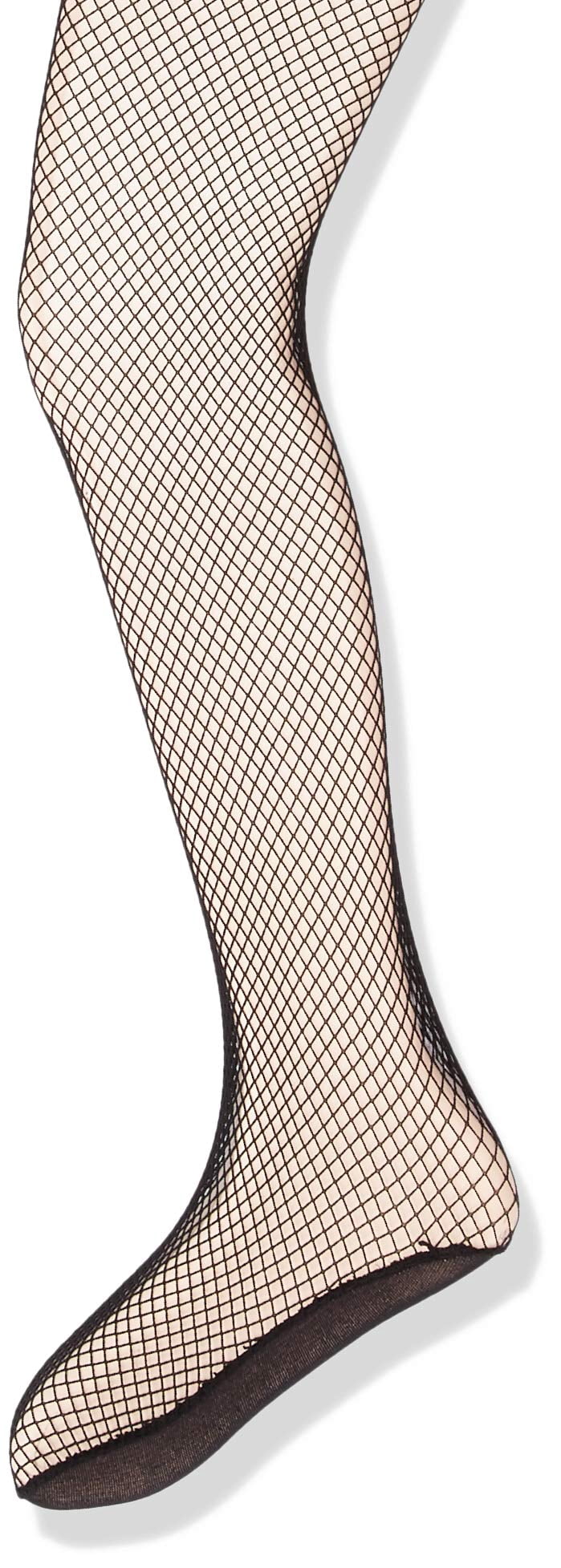 Capezio Bas Résille Professionnelle Sans Coutures pour Filles, Noir, Grand-X-Grand US