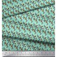 thumbnail image 2 of Soimoi Toile de Coton Point & Triangle Chemise Décor Tissu Imprimé Yard 42 Pouces de Large, 2 of 3