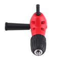 thumbnail image 2 of Right Angle Adapter 90 Degrees Electric Drill Attachment 9.5mm Round Shank Keyless Chuck, 2 of 12
