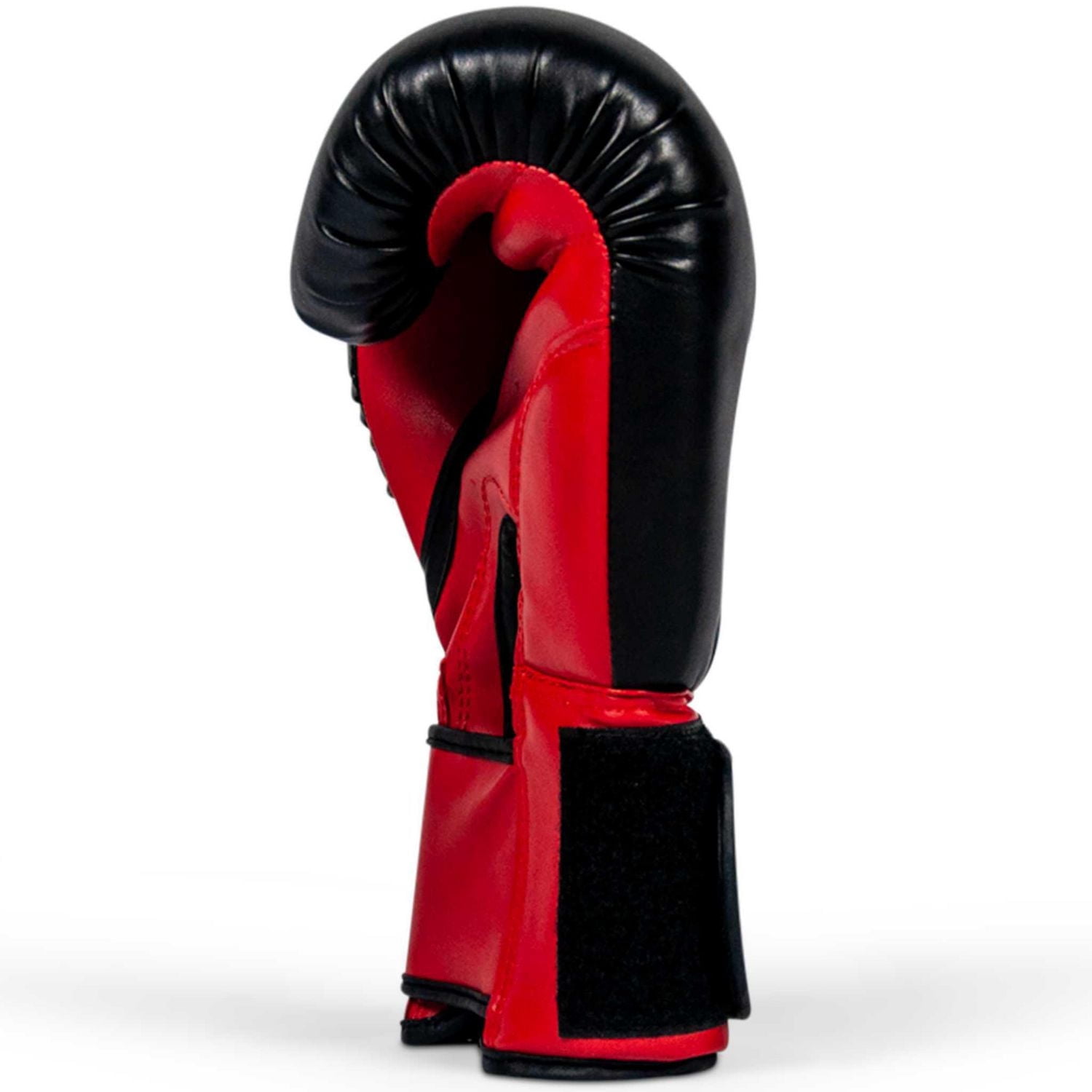 Gants de boxe Iron Body Fitness série Sport, 14 oz, gants d’entraînement rouge et noir