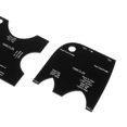 thumbnail image 3 of 2 PCS Guitare Faire Cou Moule Modèle Cou Mise en Forme Référence Accessoire 1958 D-28 D, 3 of 5