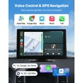 thumbnail image 3 of VEVOR Car Stereo Radio CarPlay Touchscreen 9 in Apple Android Auto Backup Camera, 3 of 9