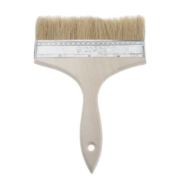 Abbracc Pinceau Plat Professionnel pour Peinture Acrylique Nettoyage Artistique 200mm