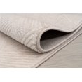 thumbnail image 4 of Ladole Rugs Geometric Room Decor Indoor Area Rug Soft Premium Carpet for Living Room, Bedroom, Dining Room, Kitchen, Office Beige Cream, Beige Cream, 4 of 5