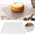thumbnail image 1 of Grille de Cuisson Robuste avec Design à Grille pour une Circulation d'Air Uniforme et un Séchage Plus Rapide - Grille en Acier Inoxydable Durable pour Plaques de Cuisson et Utilisation au Four, 1 of 6