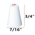 thumbnail image 4 of 40 Pcs Boutons de Cordon de Traction pour Store Support de Cordon de Store Blanc Pendentifs de Cordon de Traction Blancs Extrémité vers le Bas Pendentif de Cordon de Traction pour Store de Fenêtre, 4 of 6
