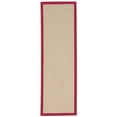 thumbnail image 1 of Athena Natural & Red 2'6" x 12' Runner, 1 of 4