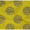 thumbnail image 4 of oneOone Organic Cotton Poplin Twill Fabric Floral Block Print Sewing Fabric BTY 42 Inch Wide, 4 of 4