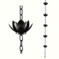 thumbnail image 2 of Dvkptbk Rain Chain Rain Chain for Gutters Copper Rain Chain Outdoor Hummingbird Rain Chain 2.4 Meter Decorative Rain Chain Rain Chain, 2 of 8