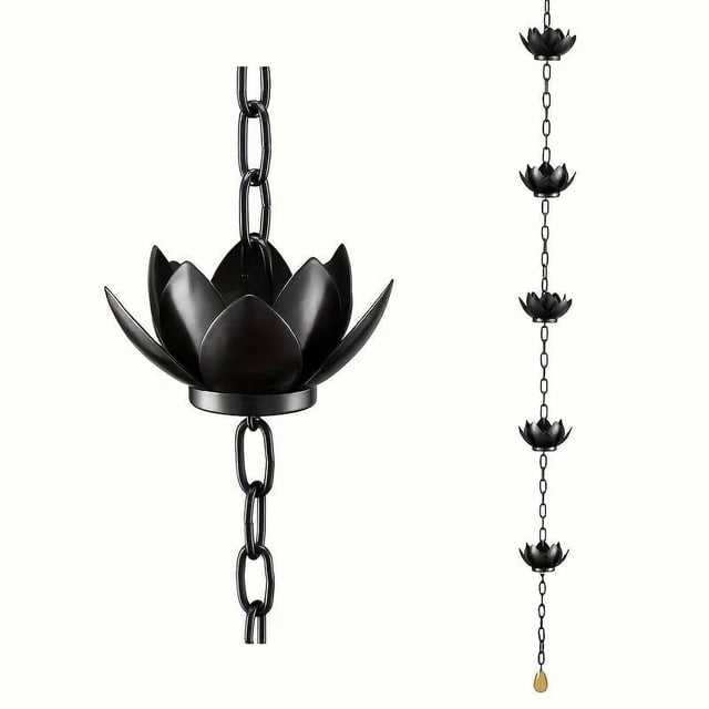 Rain Chains for Gutters Rain Chain for Gutters Copper Rain Chain Outdoor Hummingbird Rain Chain 2.4 Meter Decorative Rain Chain Rain Chains for Downspouts