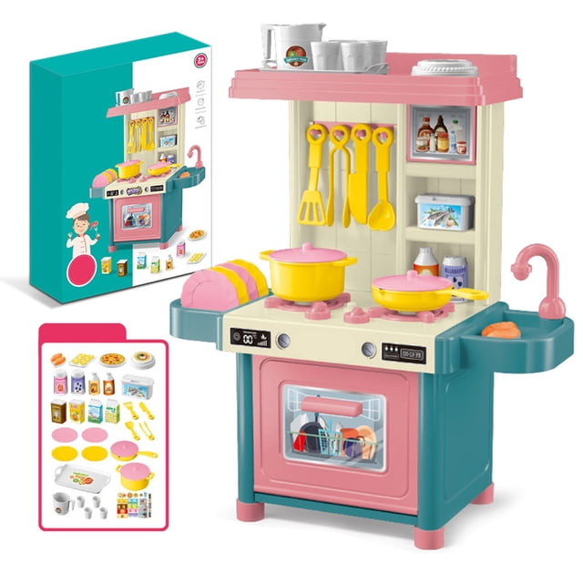 Kids Kitchen Playset,Pretend Cooking Toy,Mini Kitchenware Set,Simulation Cooking Toy,Role Play Toy,Educational Play Toy,Kids Cooking Game,Pretend Play Kitchen,Interactive Toy Set