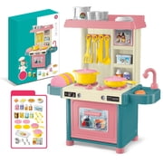 Kids Kitchen Playset,Pretend Cooking Toy,Mini Kitchenware Set,Simulation Cooking Toy,Role Play Toy,Educational Play Toy,Kids Cooking Game,Pretend Play Kitchen,Interactive Toy Set