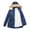 Blue, variant on Long Winter Coats for Women Womens Warm Long Coat Hoodies Collar Jacket Slim Winter Parkas Outwear Coats Warm Winter Coats for Women Womens Winter Coats Long