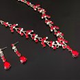 thumbnail image 4 of LYMAYTER Bride Jewelry Set 3Pcs/Set Wedding Crown and Earrings - Faux Crystal, Exaggerated, 4 of 7