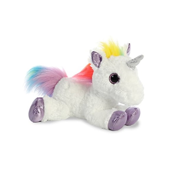 Aurora World Flopsie Peluche Animal, Rainbow Unicorn, 12 Pouces