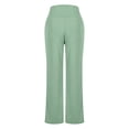 thumbnail image 4 of cfhntfmh Joggers pour Femmes à Cordon Taille Haute Extensibles Bas Resserré Pantalons avec Poches pour Entraînement Course, 4 of 7