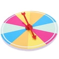 thumbnail image 1 of OULII DIY Prize Wheel for Parties and Events Made of Plastic Multi Color Rotating Fun Game Prop 7.9 Inches, 1 of 8