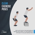 thumbnail image 4 of FitMate Bodyweight Workout Exercise Poster - Workout Routine with Free Weights, Home Gym Decor, Room Guide (16.5 x 25 Inch), 4 of 5