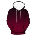 thumbnail image 4 of Rbaofujie Chandails à Capuche pour Hommes Décontractés Mode Chandails à Capuche Col Rond Imprimé Chandail à Enfiler Manches Longues Hauts Chandail Col Rond Chandail pour Hommes, 4 of 6