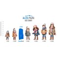thumbnail image 2 of ArcticThrill Snow Sled for Kids - SnowBoat Sledge - Single Rider Toboggan with Pull Rope; Outdoor Plastic Winter Sleigh for Toddlers & Kids, 2 of 7