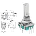 thumbnail image 3 of EC11 Rotary Encoder Set of 10 360 Degree Code Switch for Industrial Use, 3 of 9