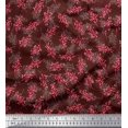 thumbnail image 1 of Soimoi Rayon Fabric Berries Fruits Print Fabric by Yard 42 Inch Wide, 1 of 3