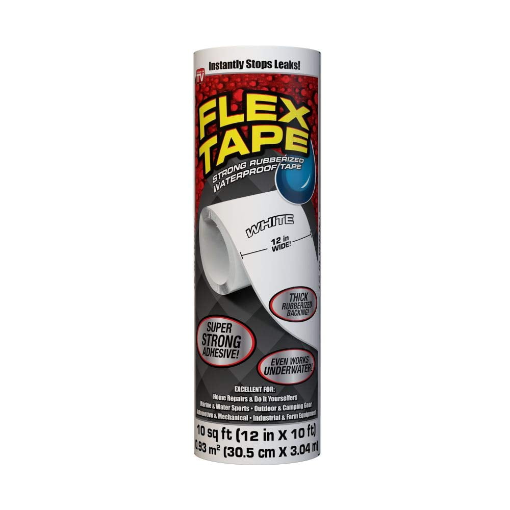 Flex Tape White 4" x 5'