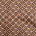 thumbnail image 1 of oneOone Rayon Rust Brown Fabric Asian Kilim Dress Material Fabric Print Fabric By The Yard 56 Inch Wide, 1 of 5