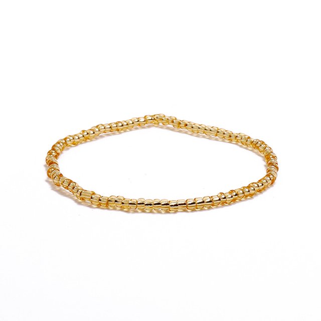 Bracelet Cheville Perles de Riz Couleur Unique Chaînes Cheville Fait Main Multi-Usage Chic Filles Chevilles Pieds Décor 2