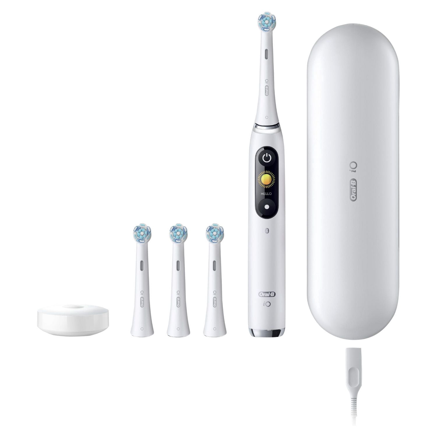 Oral-B iO Series 9 Electric Toothbrush with 4 Brush Heads, White