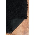 thumbnail image 2 of New Flokati 1400gr 8' x 10' Area Rug, Black, 2 of 6
