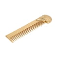 thumbnail image 1 of Zinc Alloy Skull Pattern Hair Styling Mustache Shaping Comb Portable Oil Hair Comb for Men Women, 1 of 7