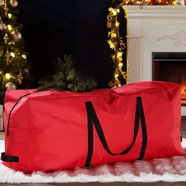 TFixol Sac de Rangement pour Arbre de Noël Résistant à l'Eau / Sac de Rangement de Noël Durable pour Arbres / Sacs pour Arbre de Noël Rangement pour Arbres Artificiels et Décorations / Sac de Rangement des Fêtes pour Arbre