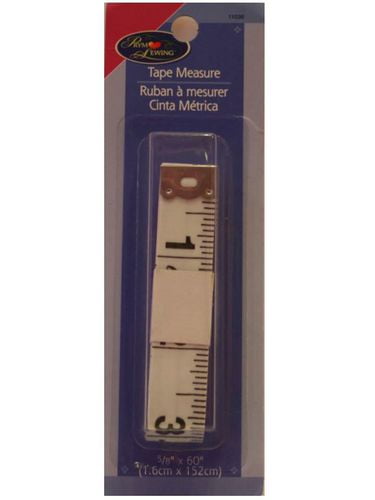Ruban à mesurer de vinyle Prym Sewing en blanc