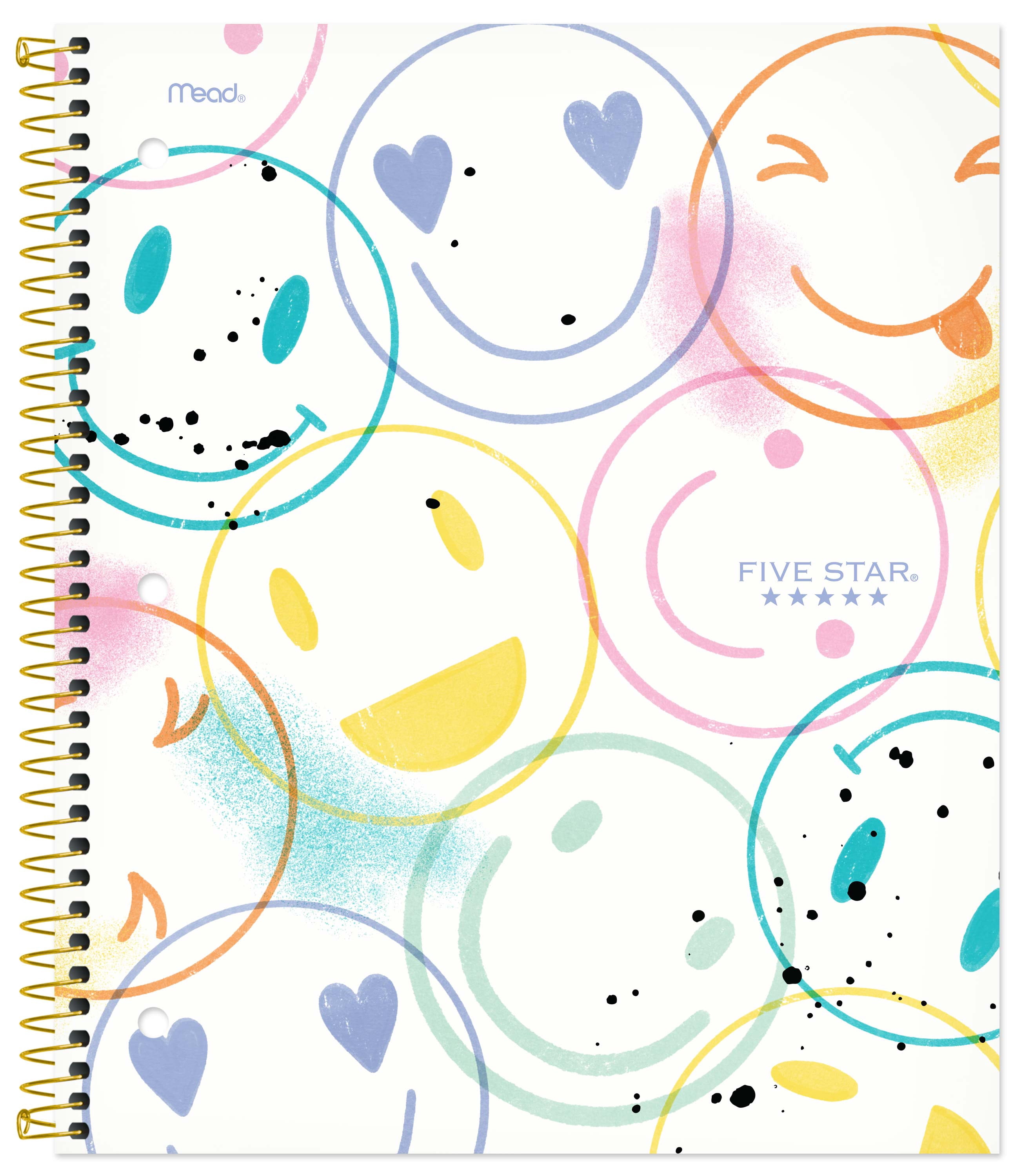 Five Star® 1 Subject Faces Notebook